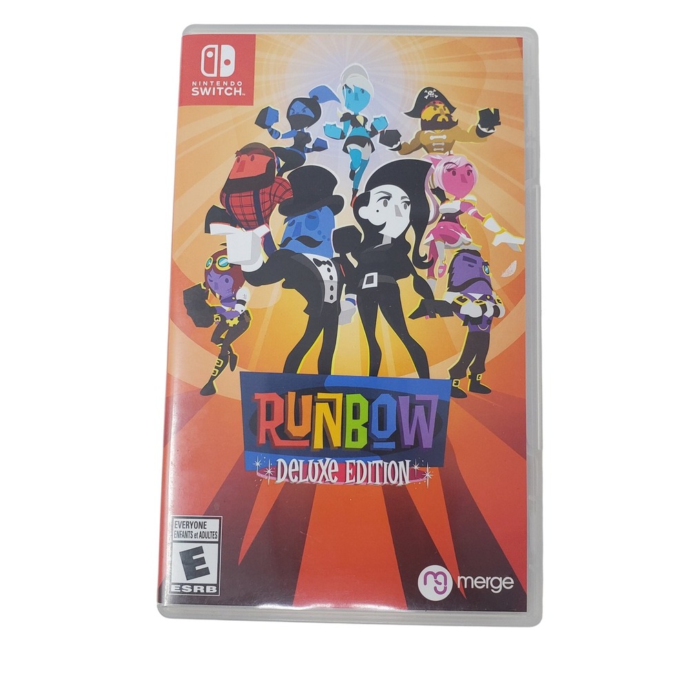 Runbow Deluxe Edition Nintendo Switch Game HAC P AH86C Merge Games 2018 USA